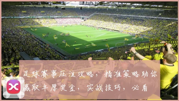 足球赛事压注攻略，精准策略助你赢取丰厚奖金，实战技巧，必看